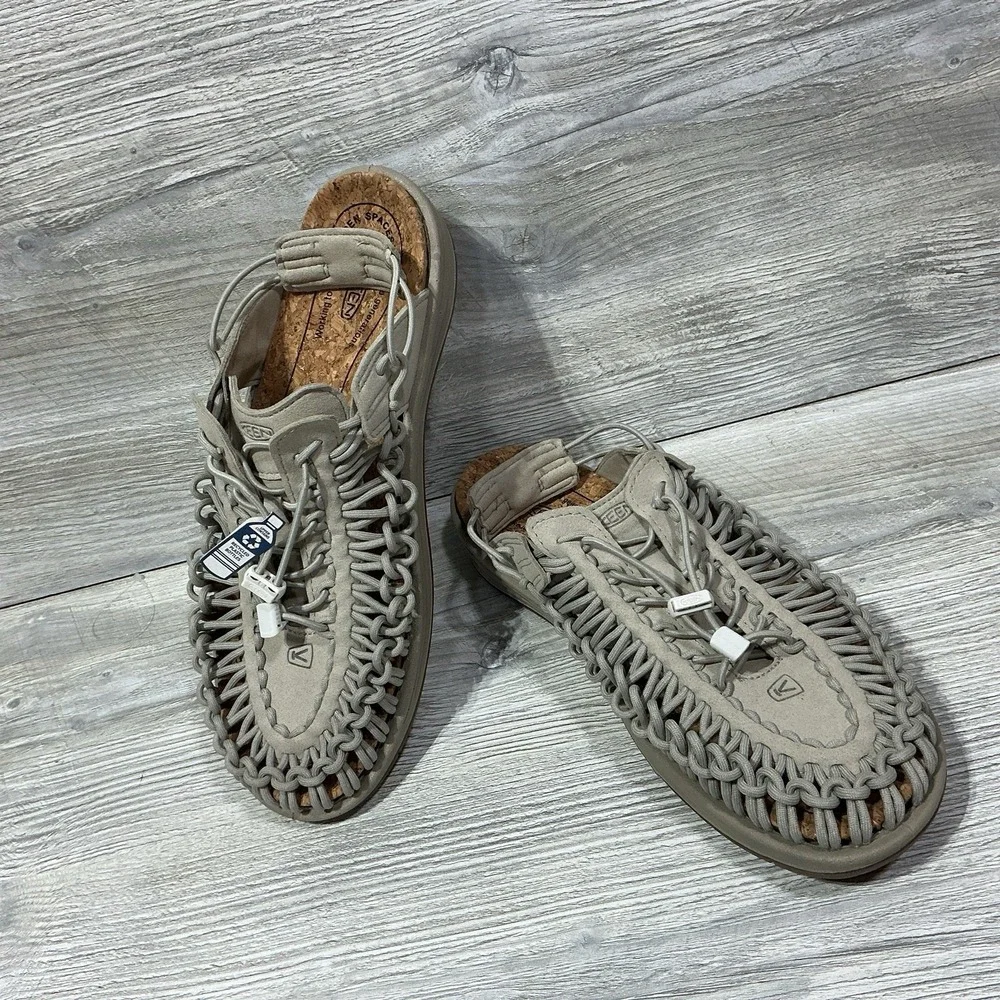 KEEN UNEEK II Convert Sandals 1028668 Plaza Taupe Convertible X Men's Size 8
